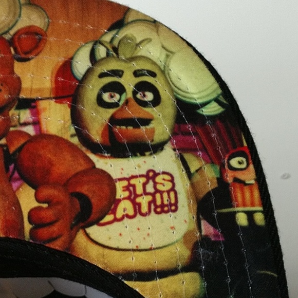 NWT FNAF Five Nights At Freddy's Pizza Hat Cap - Picture 8 of 8